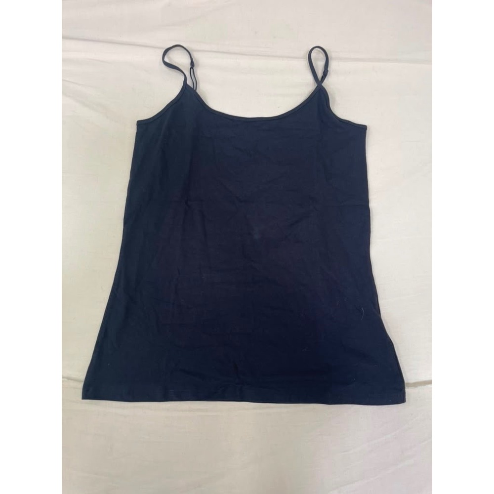 Amazon Essentials Womens Navy Blue Camisole Adjustable Spaghetti Strap Tank Top